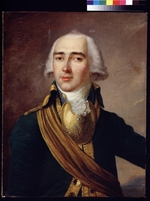Unbekannter Künstler - Porträt des Dichters Iwan Dmitriew (1760-1837)