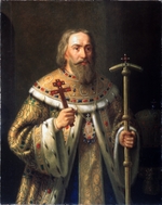 Tjutriumow, Nikanor Leontiewitsch - Porträt von Philaret (Fjodor Nikitisch Romanow), Patriarch von Moskau und Mitregent (1553-1633)