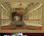 Sadownikow, Wassili Semjonowitsch - Das Haustheater im Jussupow-Palais in St. Petersburg