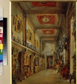 Sadownikow, Wassili Semjonowitsch - Die Bibliothek im Jussupow-Palais in St. Petersburg