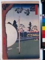 Hiroshige, Utagawa - Die Reitbahn von Takata (Einhundert Ansichten von Edo)