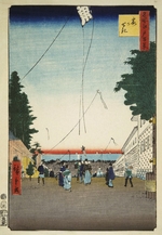 Hiroshige, Utagawa - Kasumigaseki (Einhundert Ansichten von Edo)