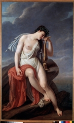 Guérin, Pierre Narcisse, Baron - Sappho auf dem Felsen von Lefkas