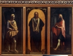 Piombo, Sebastiano, del - Christus mit zwei Heiligen