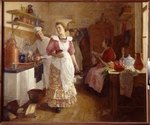 Iwanowa-Bronewskaja, Olga Wassiliewna - In der Küche