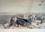 Simpson, William - Blick auf Sewastopol vom Meer aus