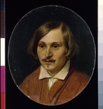 Iwanow, Alexander Andrejewitsch - Porträt des Schriftstellers Nikolai Gogol (1809-1852)