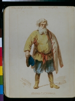 Charlemagne, Adolf - Kostümentwurf zur Oper Ein Leben für den Zaren von M. Glinka