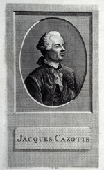 Französischer Meister - Porträt des Schriftstellers Jacques Cazotte (1720-1792)