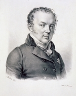 Unbekannter Künstler - Porträt des Leiters des Imperialen Lyzeum in Zarskoje Selo Georg Reingold von Engelhardt (1775-1862)
