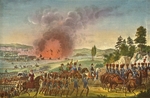 Pigeot, François - Rückzug der Grande Armée aus Leipzig am 19. Oktober 1813