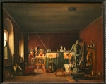 Bogazki, Nikolai Timofejewitsch - Im Atelier des Malers