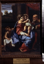 Carracci, Annibale - Die Heilige Familie mit Johannesknaben