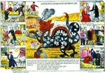Russischer Meister - Dämon des Kartenspiels (Lubok)