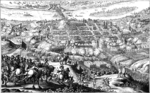 Merian, Matthäus, der Ältere - Belagerung der Stadt Frankfurt Oder durch die Schweden am 3. April 1631