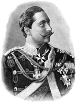Brend'amour, Richard - Porträt von Wilhelm II. (1859-1941), Kaiser von Deutschland und König von Preußen