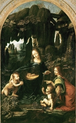 Leonardo da Vinci - Die Felsgrottenmadonna