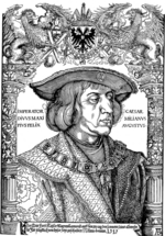 Dürer, Albrecht - Porträt des Kaisers Maximilian I. (1459-1519)