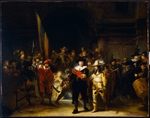 Rembrandt van Rhijn - Die Nachtwache (Die Kompanie des Frans Banning Cocq und Willem van Ruytenburch)