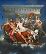 David, Jacques Louis - Mars wird von Venus und den Grazien entwaffnet