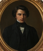 Gorbunow, Kirill Antonowitsch - Porträt des Dichters Wladimir Schemtschuschnikow (1830-1884)