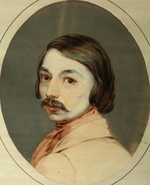 Gerin, Jean - Porträt des Schriftstellers Nikolai Gogol (1809-1852)