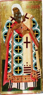 Russische Ikone - Heiliger Metropolit Alexius