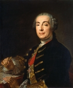 Pfandzelt, Lucas Conrad - Porträt des Architekten Bartolomeo Francesco Rastrelli (1700-1771)