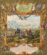 Corvinus, Johann August - Die Belagerung von Oudenaarde durch alliierte Truppen 1708