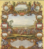 Corvinus, Johann August - Die Belagerung von Menin durch alliierte Truppen 1706
