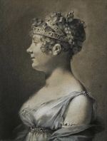 Prud'hon, Pierre-Paul - Porträt von Madame Talleyrand-Périgord, Princesse de Bénévent