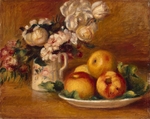 Renoir, Pierre Auguste - Äpfel und Blumen