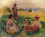 Renoir, Pierre Auguste - Party auf dem Lande bei Berneval