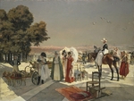 Flameng, François - Das Treffen in Compiègne 1810
