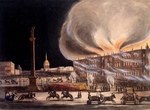 Green, Benjamin Richard - Großbrand des Winterpalastes im Dezember 1837