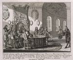 Schenk, Peter, der Jüngere - Abschluss des Friedensvertrags von Nystad am 20. August 1721