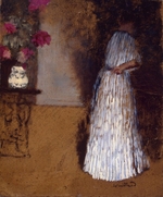 Vuillard, Édouard - Junge Dame im Zimmer