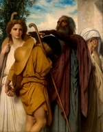 Bouguereau, William-Adolphe - Tobias nimmt Abschied von seinem Vater