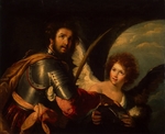 Strozzi, Bernardo - Heiliger Secundus und Engel