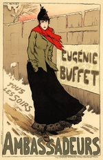 Métivet, Lucien Marie François - Eugénie Buffet. Concert des Ambassadeurs (Plakat)