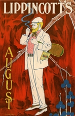 Carqueville, William L. - Lippincott's August (Plakat)