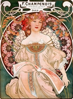 Mucha, Alfons Marie - F. Champenois Imprimeur-Editeur (Plakat)