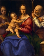 Cesare da Sesto - Die Heilige Familie mit der heiligen Katharina
