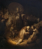 Rembrandt van Rhijn - Die Anbetung der Könige