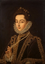 Sánchez Coello, Alonso - Porträt der Infantin Katharina Michaela von Spanien (1567-1597)