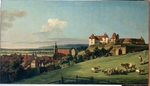 Bellotto, Bernardo - Pirna von der Festung Sonnenstein aus gesehen