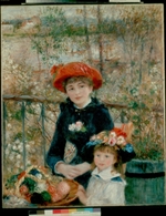 Renoir, Pierre Auguste - Zwei Schwestern (Auf der Terrasse)