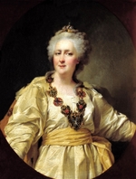 Lewizki, Dmitri Grigoriewitsch - Porträt der Kaiserin Katharina II. (1729-1796)