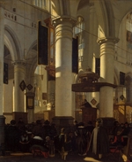 Witte, Emanuel, de - Interieur einer Kirche