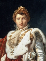 Gérard, François Pascal Simon - Porträt des Kaisers Napoléon I. Bonaparte (Detail)